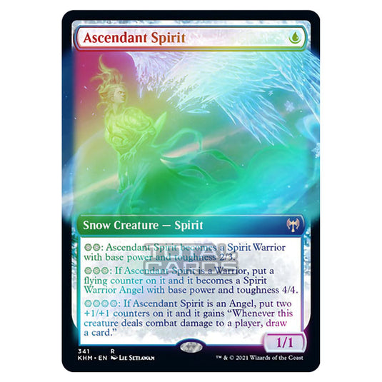 Magic The Gathering - Kaldheim - Ascendant Spirit - 341/285 (Foil)