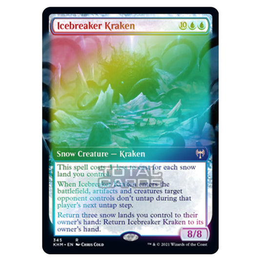 Magic The Gathering - Kaldheim - Icebreaker Kraken - 345/285 (Foil)