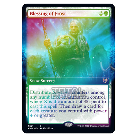 Magic The Gathering - Kaldheim - Blessing of Frost - 362/285 (Foil)