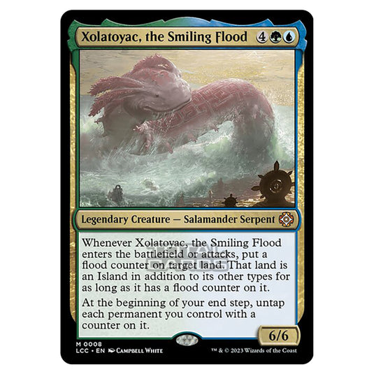 Magic The Gathering - The Lost Caverns of Ixalan - Commander - Xolatoyac, the Smiling Flood - 0008