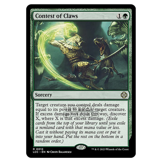 Magic The Gathering - The Lost Caverns of Ixalan - Commander - Contest of Claws - 0012