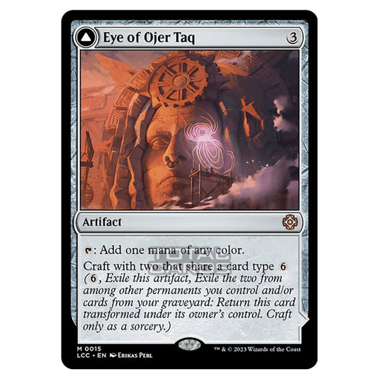 Magic The Gathering - The Lost Caverns of Ixalan - Commander - Eye of Ojer Taq // Apex Observatory - 0015