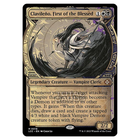 Magic The Gathering - The Lost Caverns of Ixalan - Commander - Clavileño, First of the Blessed (Showcase Card) - 0018