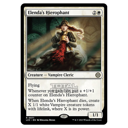 Magic The Gathering - The Lost Caverns of Ixalan - Commander - Elenda's Hierophant - 0071