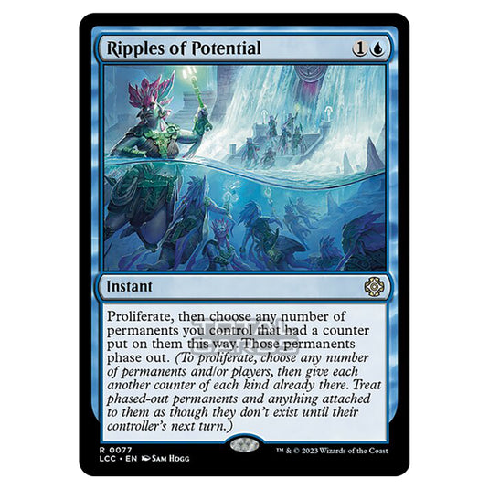 Magic The Gathering - The Lost Caverns of Ixalan - Commander - Ripples of Potential - 0077