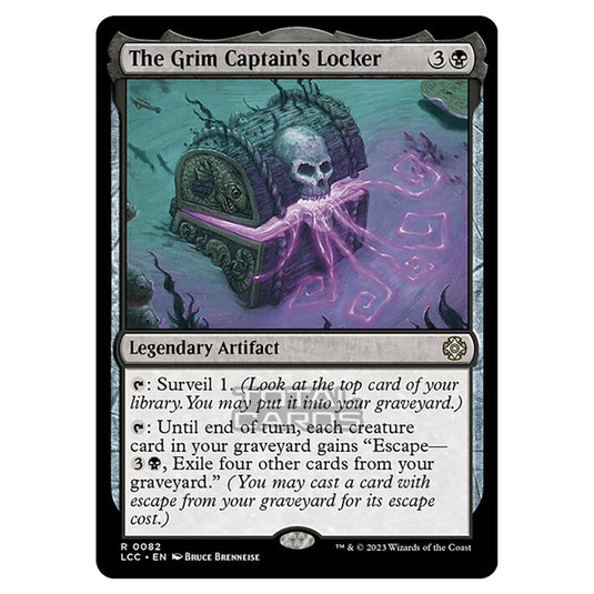 Magic The Gathering - The Lost Caverns of Ixalan - Commander - The Grim Captain's Locker - 0082