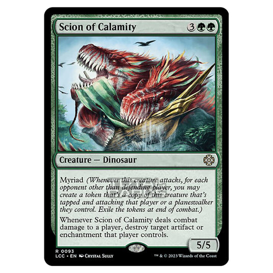 Magic The Gathering - The Lost Caverns of Ixalan - Commander - Scion of Calamity - 0093