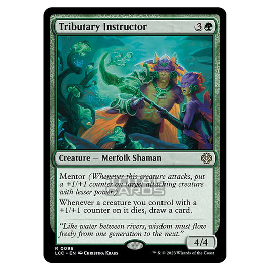 Magic The Gathering - The Lost Caverns of Ixalan - Commander - Tributary Instructor - 0096