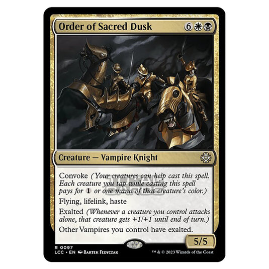 Magic The Gathering - The Lost Caverns of Ixalan - Commander - Order of Sacred Dusk - 0097