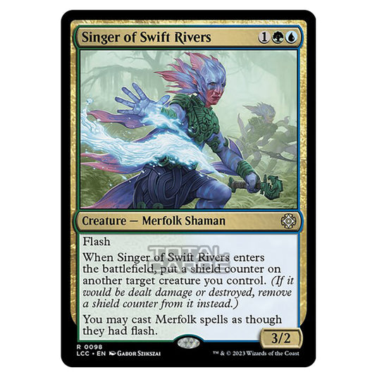 Magic The Gathering - The Lost Caverns of Ixalan - Commander - Singer of Swift Rivers - 0098