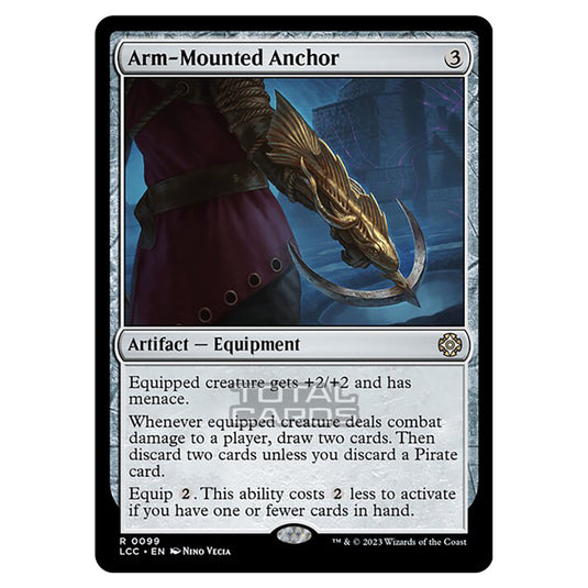 Magic The Gathering - The Lost Caverns of Ixalan - Commander - Arm-Mounted Anchor - 0099