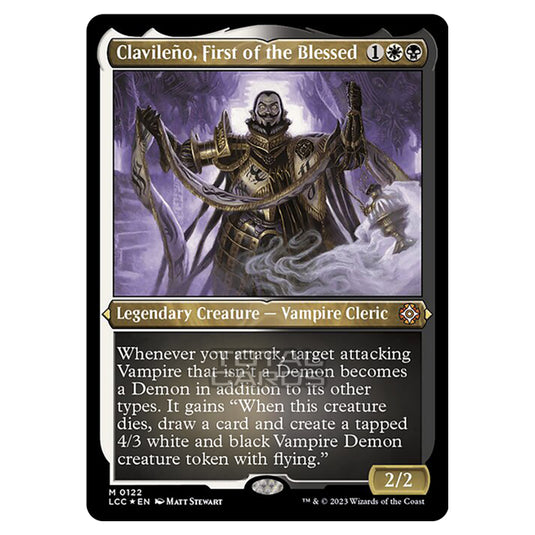 Magic The Gathering - The Lost Caverns of Ixalan - Commander - Clavileño, First of the Blessed - 0122