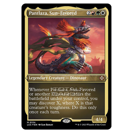 Magic The Gathering - The Lost Caverns of Ixalan - Commander - Pantlaza, Sun-Favored - 0124