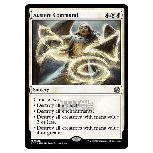 Magic The Gathering - The Lost Caverns of Ixalan - Commander - Austere Command - 0126