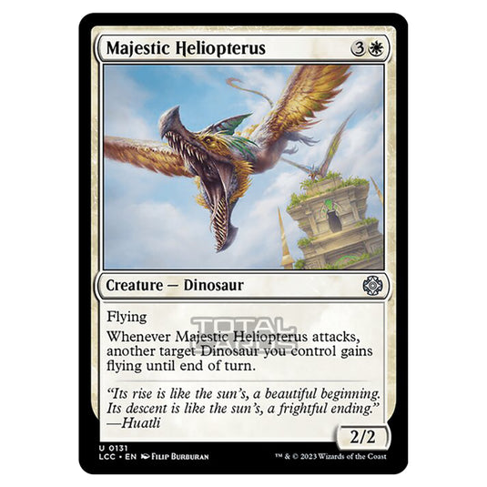 Magic The Gathering - The Lost Caverns of Ixalan - Commander - Majestic Heliopterus - 0131