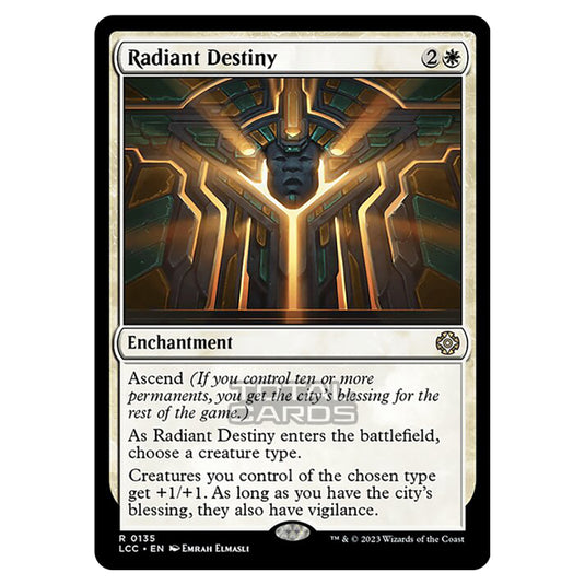 Magic The Gathering - The Lost Caverns of Ixalan - Commander - Radiant Destiny - 0135