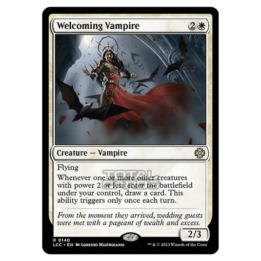 Magic The Gathering - The Lost Caverns of Ixalan - Commander - Welcoming Vampire - 0140