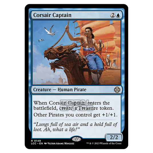 Magic The Gathering - The Lost Caverns of Ixalan - Commander - Corsair Captain - 0149