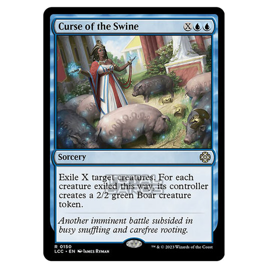 Magic The Gathering - The Lost Caverns of Ixalan - Commander - Curse of the Swine - 0150