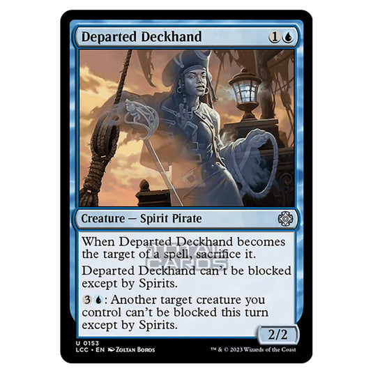 Magic The Gathering - The Lost Caverns of Ixalan - Commander - Departed Deckhand - 0153