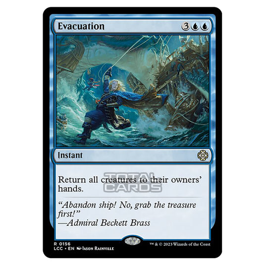 Magic The Gathering - The Lost Caverns of Ixalan - Commander - Evacuation - 0156