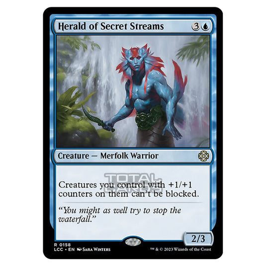 Magic The Gathering - The Lost Caverns of Ixalan - Commander - Herald of Secret Streams - 0158