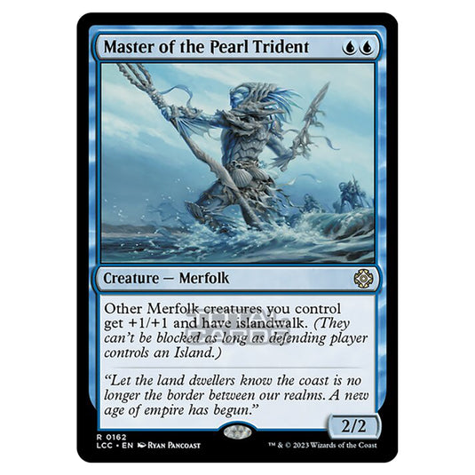 Magic The Gathering - The Lost Caverns of Ixalan - Commander - Master of the Pearl Trident - 0162