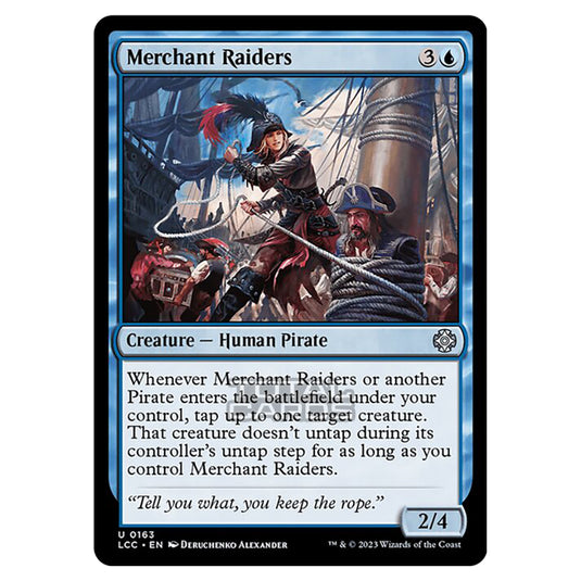 Magic The Gathering - The Lost Caverns of Ixalan - Commander - Merchant Raiders - 0163