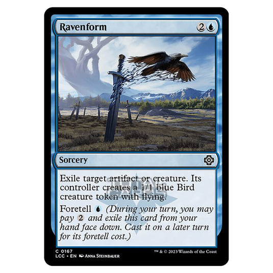 Magic The Gathering - The Lost Caverns of Ixalan - Commander - Ravenform - 0167