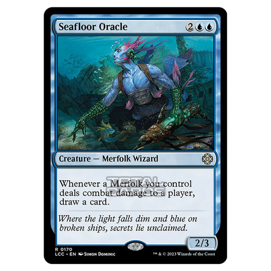 Magic The Gathering - The Lost Caverns of Ixalan - Commander - Seafloor Oracle - 0170