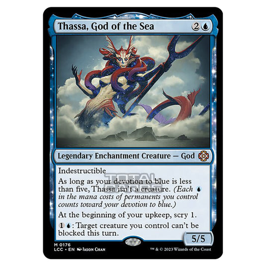 Magic The Gathering - The Lost Caverns of Ixalan - Commander - Thassa, God of the Sea - 0176