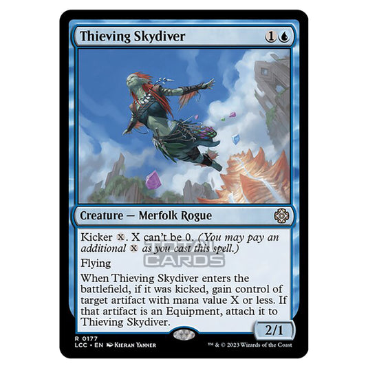 Magic The Gathering - The Lost Caverns of Ixalan - Commander - Thieving Skydiver - 0177