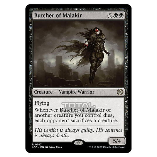 Magic The Gathering - The Lost Caverns of Ixalan - Commander - Butcher of Malakir - 0187