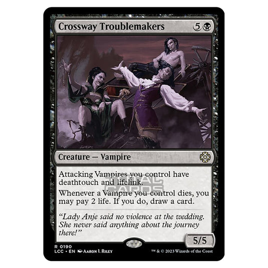 Magic The Gathering - The Lost Caverns of Ixalan - Commander - Crossway Troublemakers - 0190