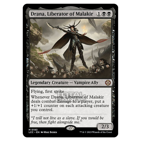 Magic The Gathering - The Lost Caverns of Ixalan - Commander - Drana, Liberator of Malakir - 0193