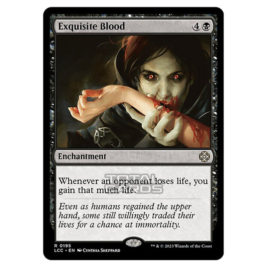 Magic The Gathering - The Lost Caverns of Ixalan - Commander - Exquisite Blood - 0195