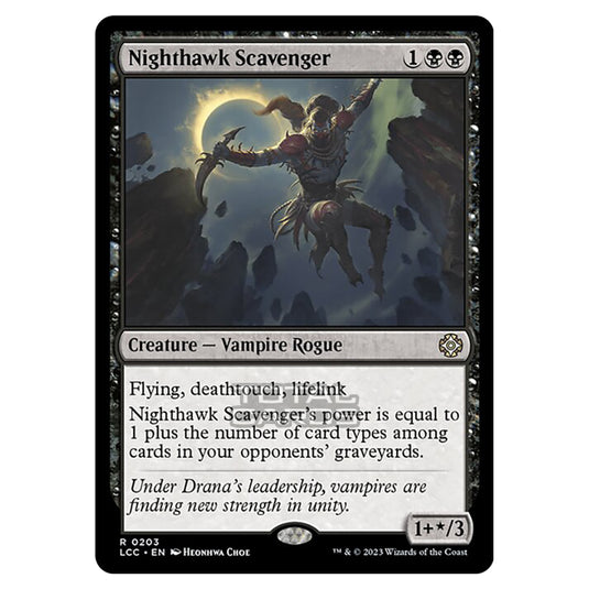 Magic The Gathering - The Lost Caverns of Ixalan - Commander - Nighthawk Scavenger - 0203