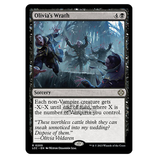 Magic The Gathering - The Lost Caverns of Ixalan - Commander - Olivia's Wrath - 0205