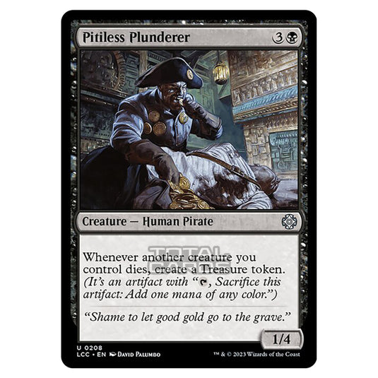 Magic The Gathering - The Lost Caverns of Ixalan - Commander - Pitiless Plunderer - 0208