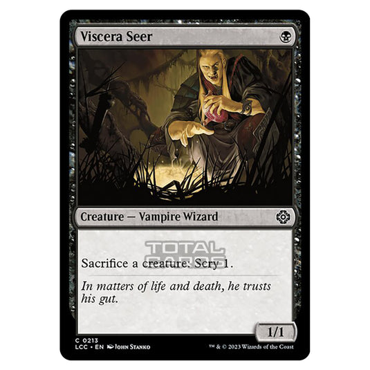 Magic The Gathering - The Lost Caverns of Ixalan - Commander - Viscera Seer - 0213