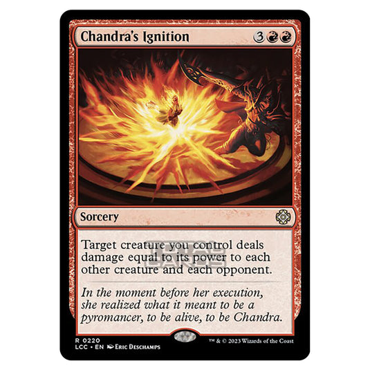 Magic The Gathering - The Lost Caverns of Ixalan - Commander - Chandra's Ignition - 0220