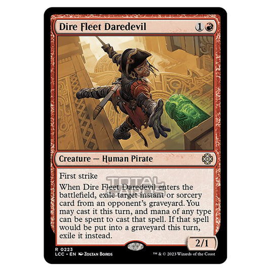 Magic The Gathering - The Lost Caverns of Ixalan - Commander - Dire Fleet Daredevil - 0223