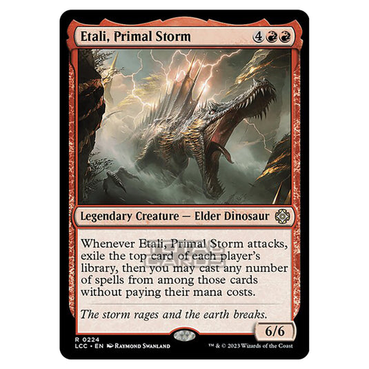 Magic The Gathering - The Lost Caverns of Ixalan - Commander - Etali, Primal Storm - 0224