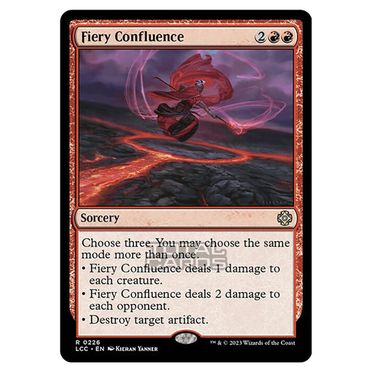 Magic The Gathering - The Lost Caverns of Ixalan - Commander - Fiery Confluence - 0226