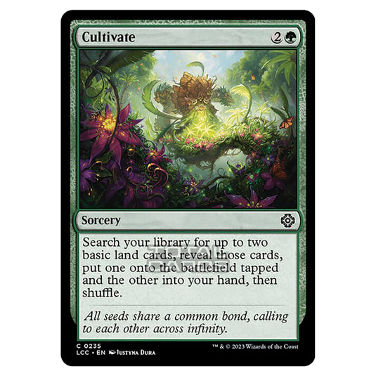 Magic The Gathering - The Lost Caverns of Ixalan - Commander - Cultivate - 0235