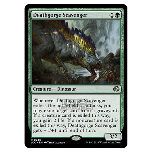 Magic The Gathering - The Lost Caverns of Ixalan - Commander - Deathgorge Scavenger - 0236