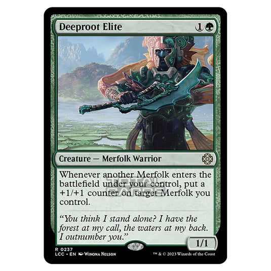 Magic The Gathering - The Lost Caverns of Ixalan - Commander - Deeproot Elite - 0237