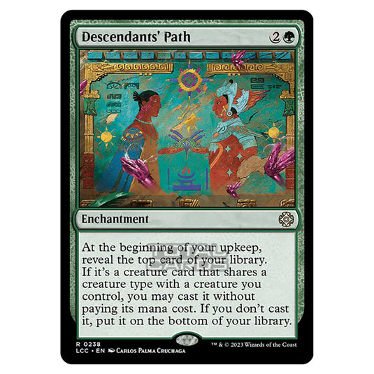 Magic The Gathering - The Lost Caverns of Ixalan - Commander - Descendants' Path - 0238