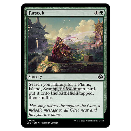 Magic The Gathering - The Lost Caverns of Ixalan - Commander - Farseek - 0242