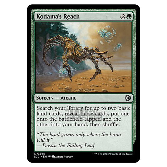 Magic The Gathering - The Lost Caverns of Ixalan - Commander - Kodama's Reach - 0245